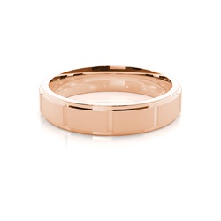 5.00mm Slight Comfort Fit Mens Plain Wedding Band