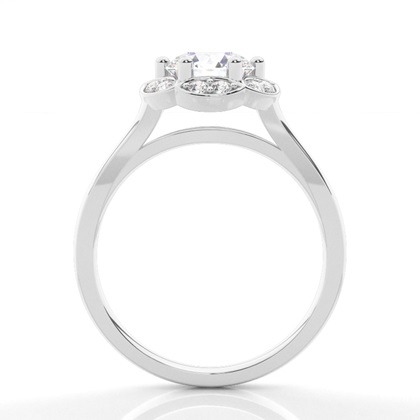 Platinum Lab Grown Diamond Engagement Rings
