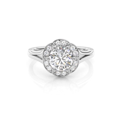 Platinum Diamond Engagement Rings