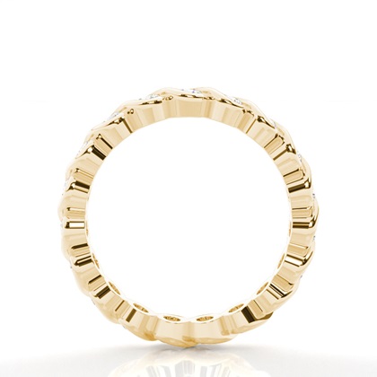 Gelbgold Memoireringe Diamantringe