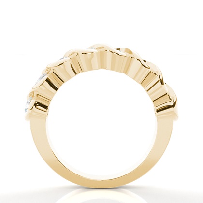 Gelbgold Memoireringe Diamantringe
