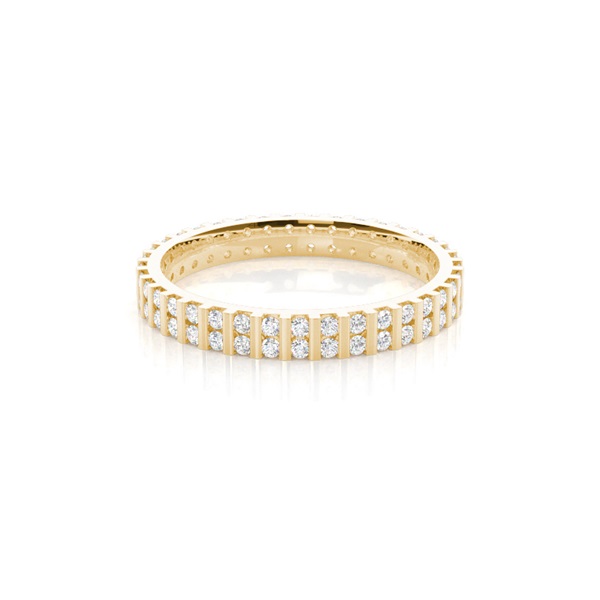Bar Setting Full Eternity Diamond Ring