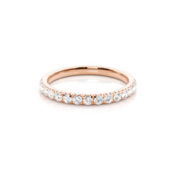 Eternity Diamant Ring in einer Krappenfassung
