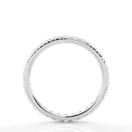 Illusion Setting Full Eternity Diamond Ring