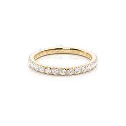 Illusion Setting Full Eternity Diamond Ring