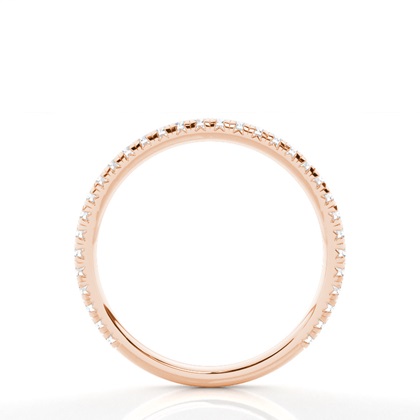 Rotgold Memoireringe Diamantringe