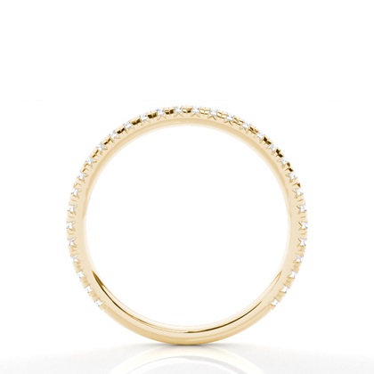 Yellow Gold Full Eternity Diamond Rings