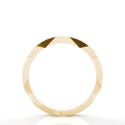 Gelbgold Memoireringe Diamantringe