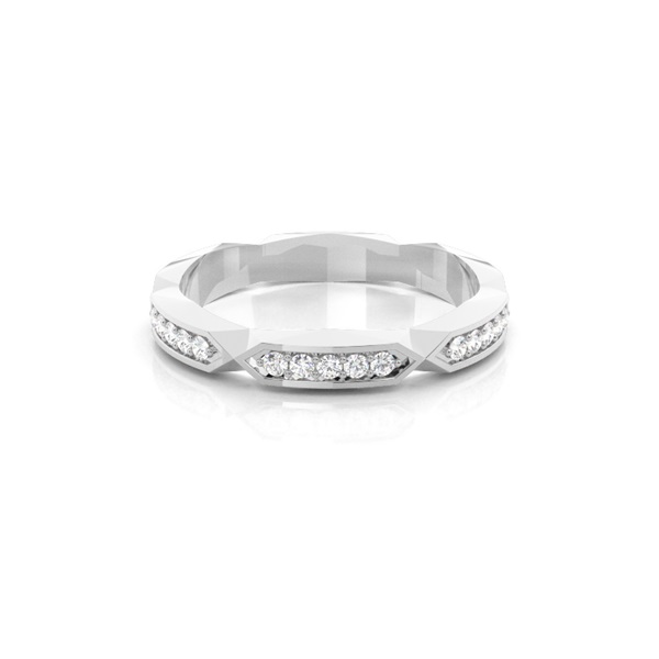 Pave Setting Full Eternity Diamond Ring