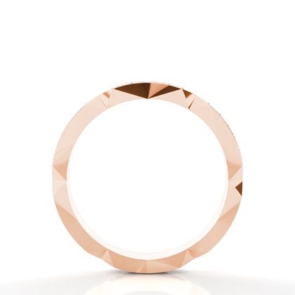 Round Diamond Full Eternity Rings