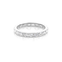 Full Bezel Setting Full Eternity Diamond Ring