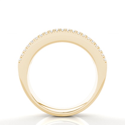 Gelbgold Memoireringe Diamantringe