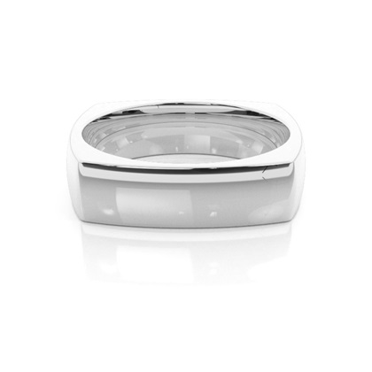 Silver Men's Wedding Bands