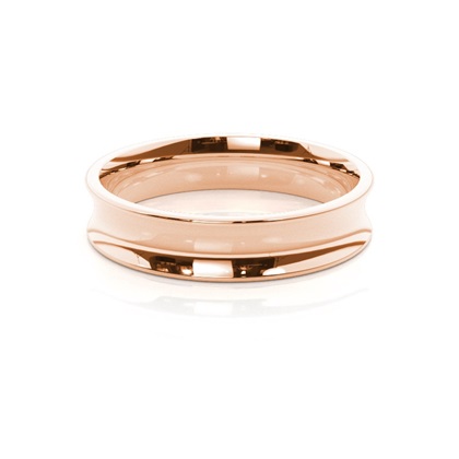 Men's Rose Gold Wedding Rings & Bands