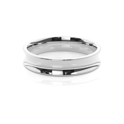 Silver Men's Wedding Bands