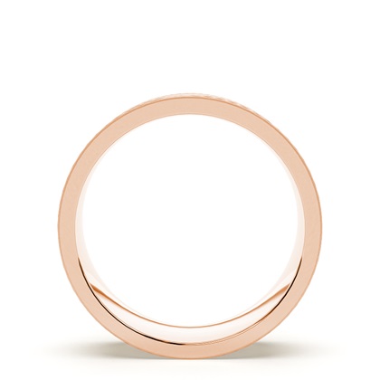 Men's Rose Gold Wedding Rings