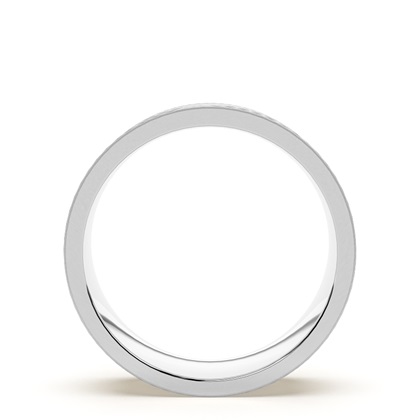 7.00mm Slight Comfort Fit Mens Plain Wedding Band