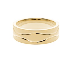 7.00mm Slight Comfort Fit Mens Plain Wedding Band