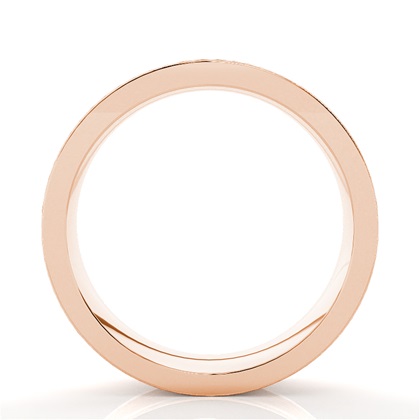 Rose Gold Men's Wedding Bands