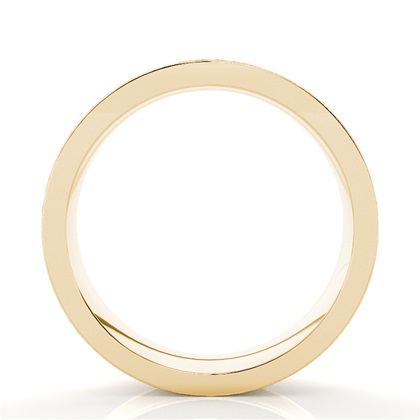 Yellow Gold Men's Wedding Bands