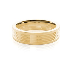 6.00mm Slight Comfort Fit Mens Plain Wedding Band
