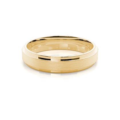 Men's Yellow Gold Wedding Rings & Bands