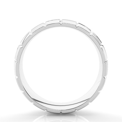 8.00mm Court Profile Comfort Fit Classic Plain Wedding Band