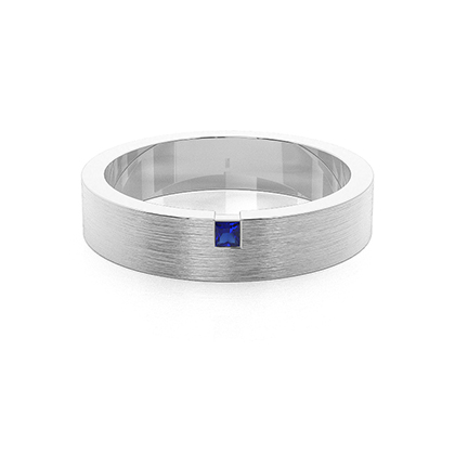 Round Diamond Mens Wedding Rings & Bands
