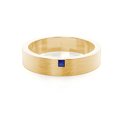Men's Yellow Gold Wedding Rings & Bands
