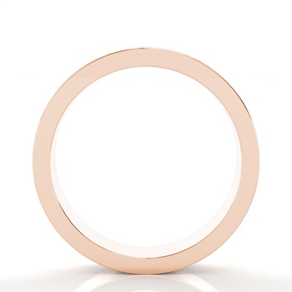 Gespickt Leichte Passform Diamant Hochzeits Band