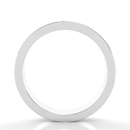 Gespickt Leichte Passform Diamant Hochzeits Band