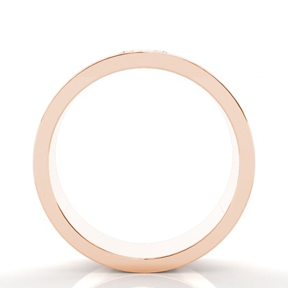 Eternity Diamant Ring in einer Balkenfassung