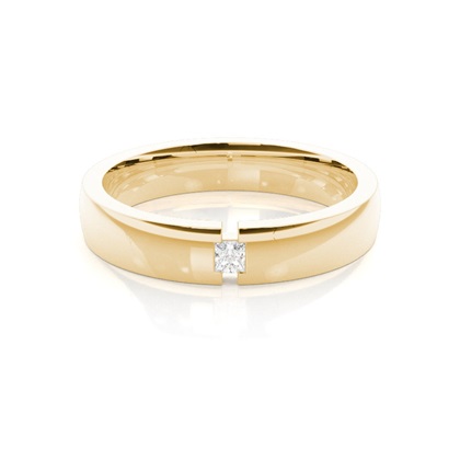 Men's Princess Wedding Rings & Bands
