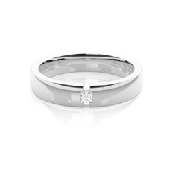Eternity Diamant Ring in einer Krappenfassung