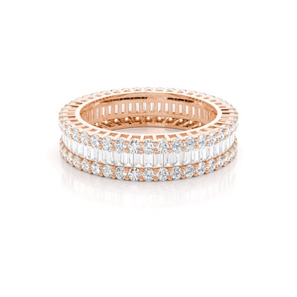 Rose Gold Diamond Rings
