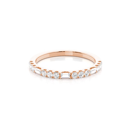 Rose Gold Diamond Rings