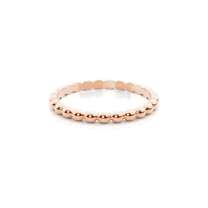 Rose Gold Plain Wedding Rings