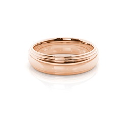 5.50mm Court Profile Slight Comfort Fit Classic Plain Wedding Band