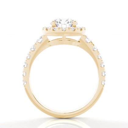Yellow Gold Diamond Engagement Rings