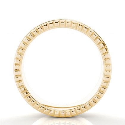 Yellow Gold Men's Wedding Bands