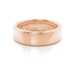 6.80mm Slight Comfort Fit Mens Plain Wedding Band