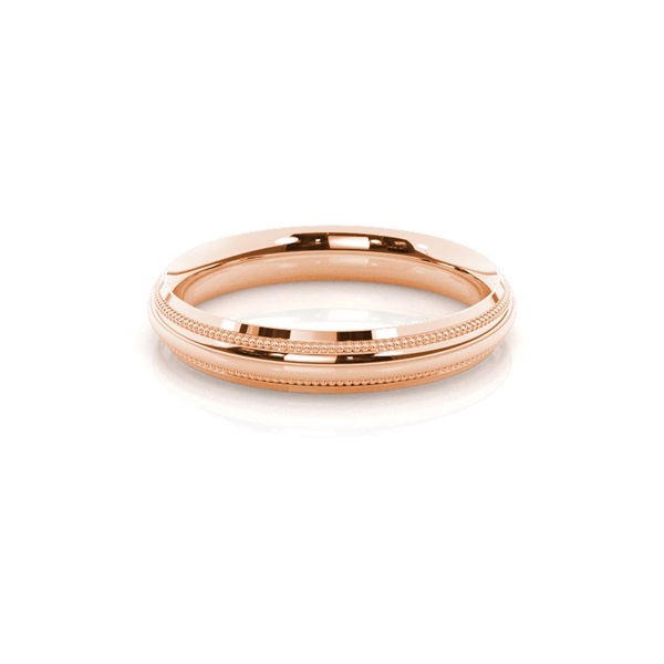 3.50mm Slight Comfort Profile Plain Wedding Band