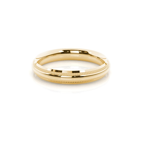 3.50mm Slight Comfort Profile Plain Wedding Band