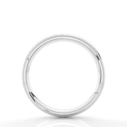 3.50mm Slight Comfort Profile Plain Wedding Band