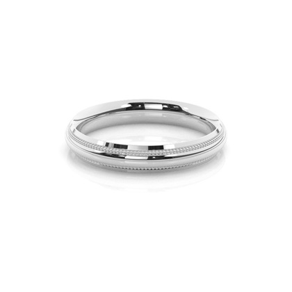 3.50mm Slight Comfort Profile Plain Wedding Band