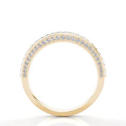 Gelbgold Memoireringe Diamantringe