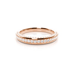 Eternity Diamant Ring in einer Krappenfassung