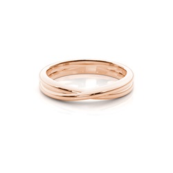 3.60mm Slight Comfort Fit Plain Shaped Wedding Band