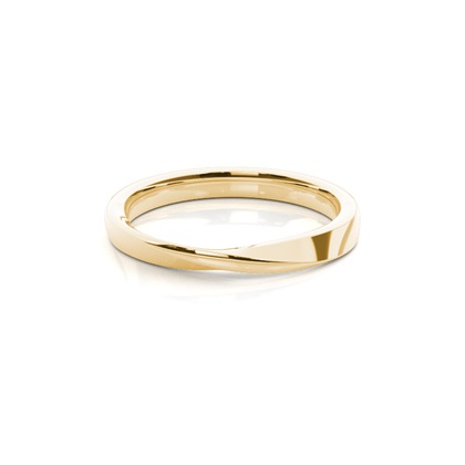 Yellow Gold Women's Contemporary Wedding Rings