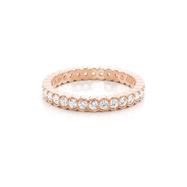 Pave Setting Full Eternity Diamond Ring